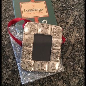 Longaberger Pewter Frame